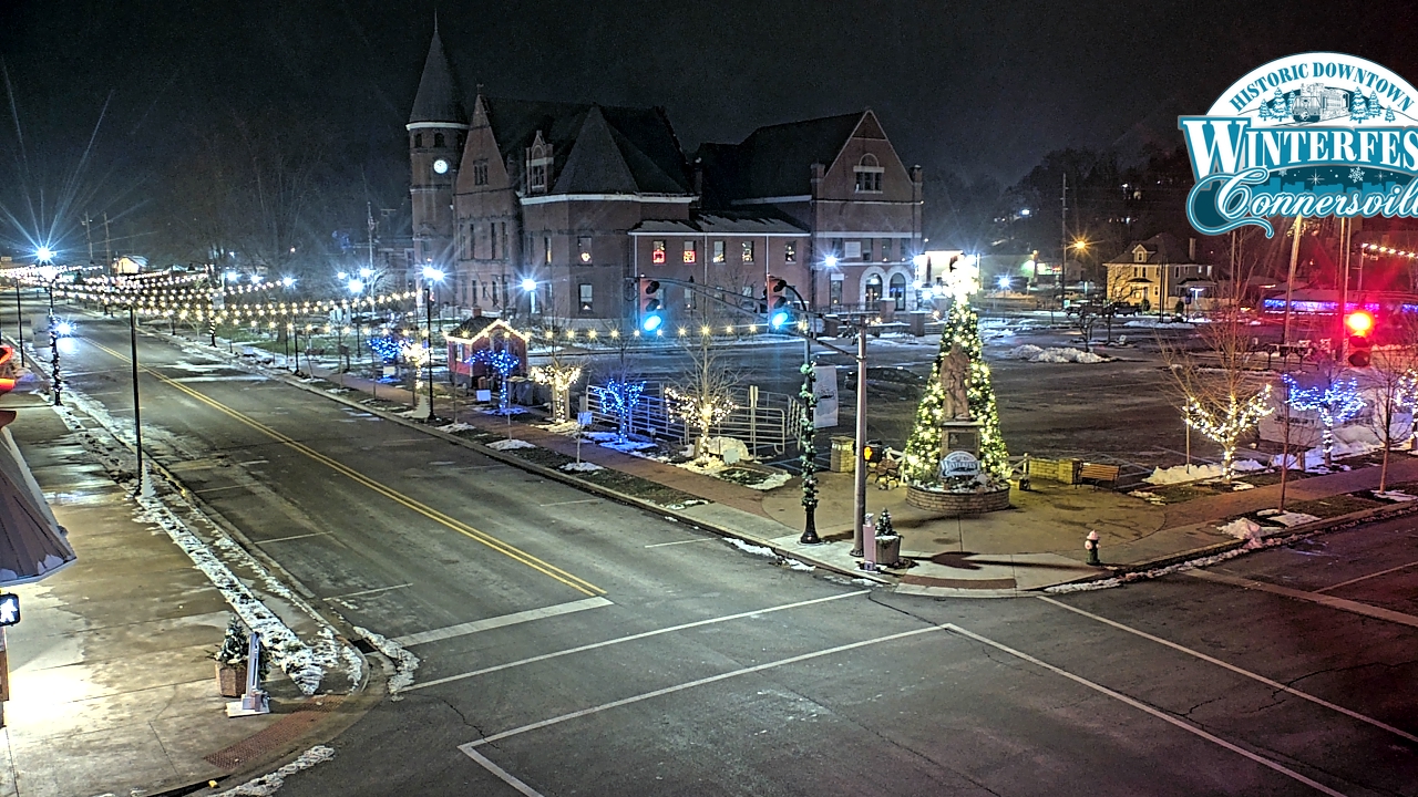 Thumbnail for current weather camera view from City of Connersville in Connersville, Indiana