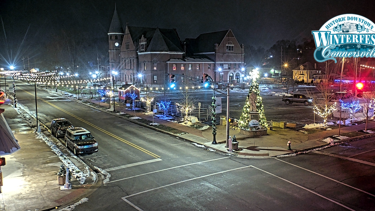 Thumbnail for current weather camera view from City of Connersville in Connersville, Indiana