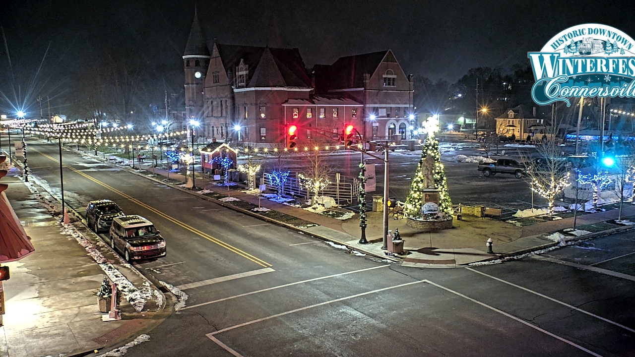 Thumbnail for current weather camera view from City of Connersville in Connersville, Indiana