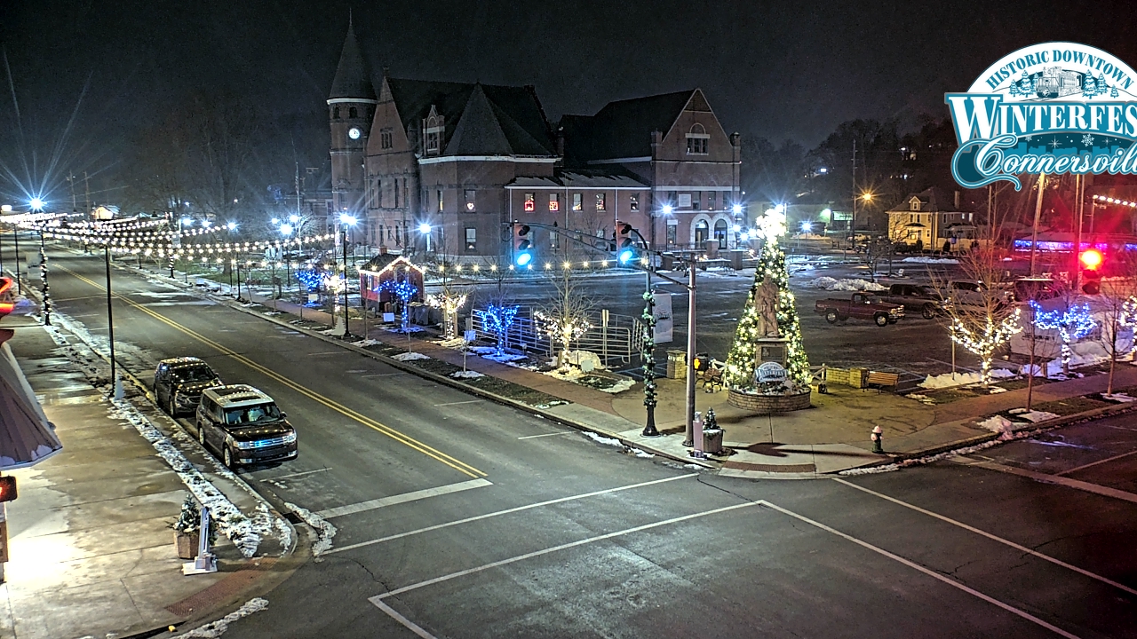 Thumbnail for current weather camera view from City of Connersville in Connersville, Indiana