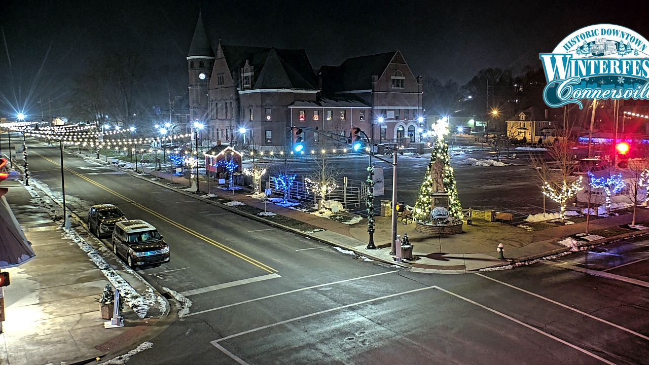 Thumbnail for current weather camera view from City of Connersville in Connersville, Indiana