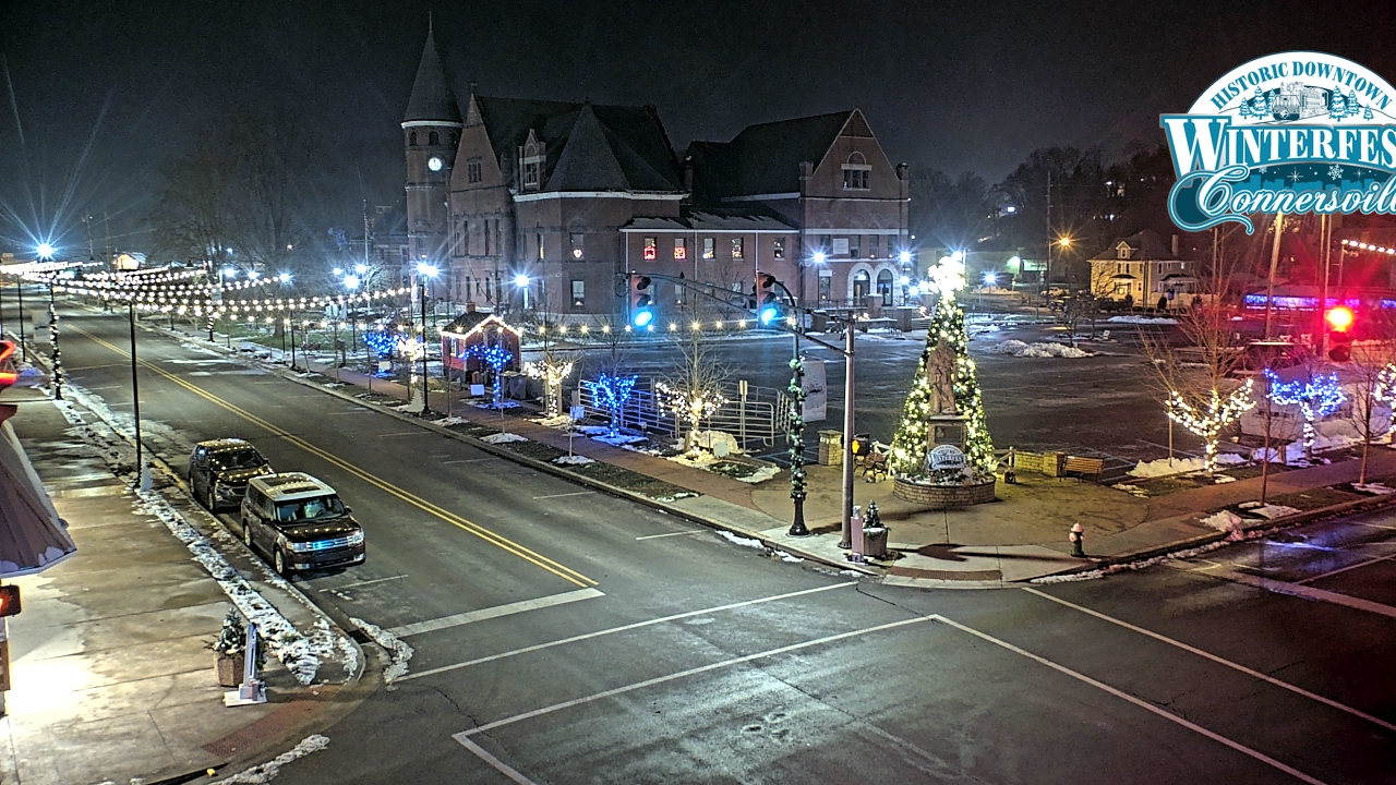 Thumbnail for current weather camera view from City of Connersville in Connersville, Indiana