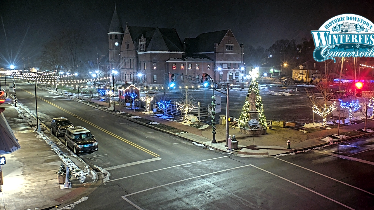 Thumbnail for current weather camera view from City of Connersville in Connersville, Indiana