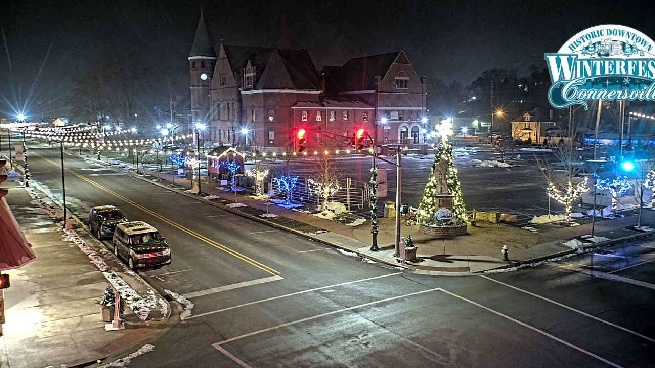 Thumbnail for current weather camera view from City of Connersville in Connersville, Indiana