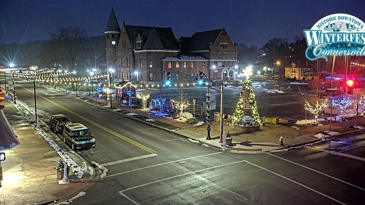Thumbnail for current weather camera view from City of Connersville in Connersville, Indiana