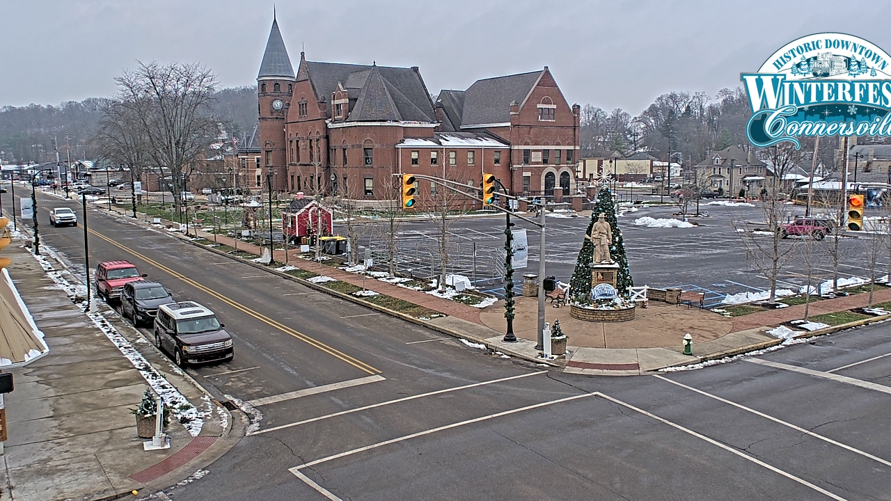 Thumbnail for current weather camera view from City of Connersville in Connersville, Indiana