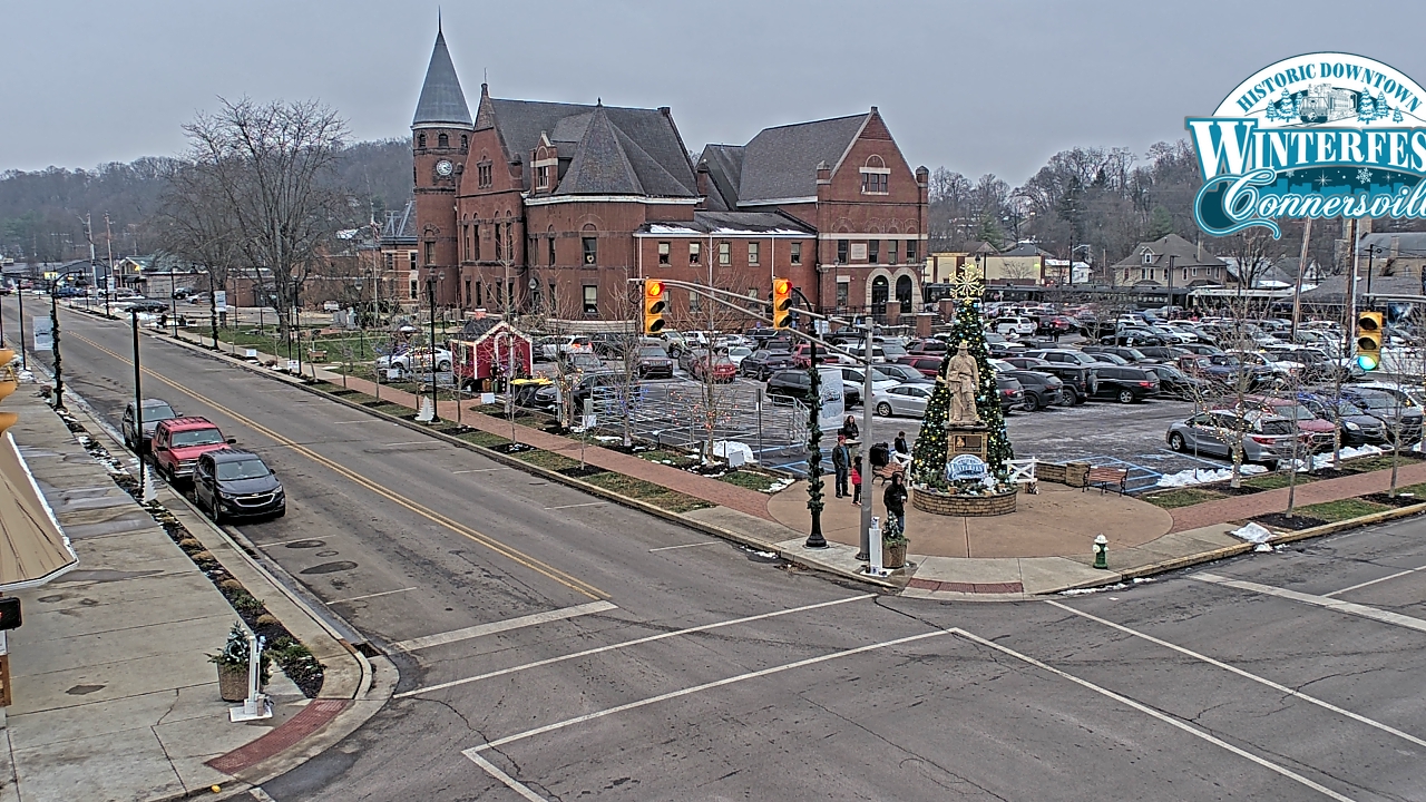 Thumbnail for current weather camera view from City of Connersville in Connersville, Indiana