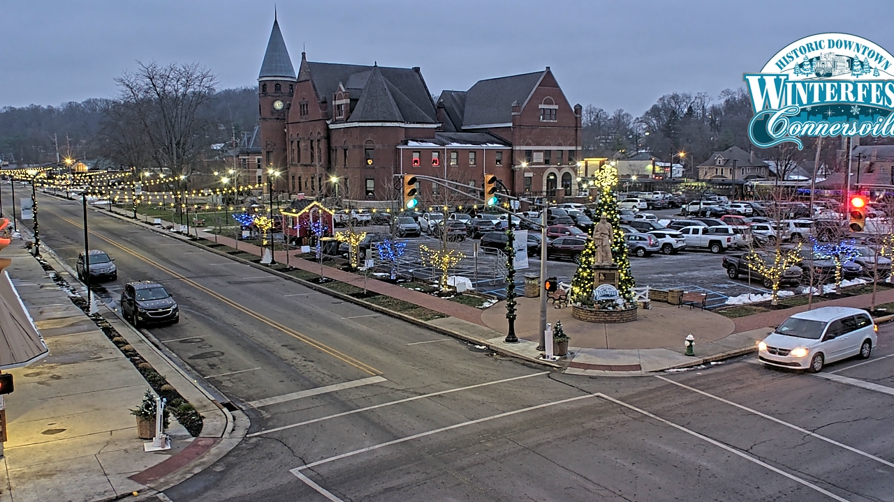 Thumbnail for current weather camera view from City of Connersville in Connersville, Indiana