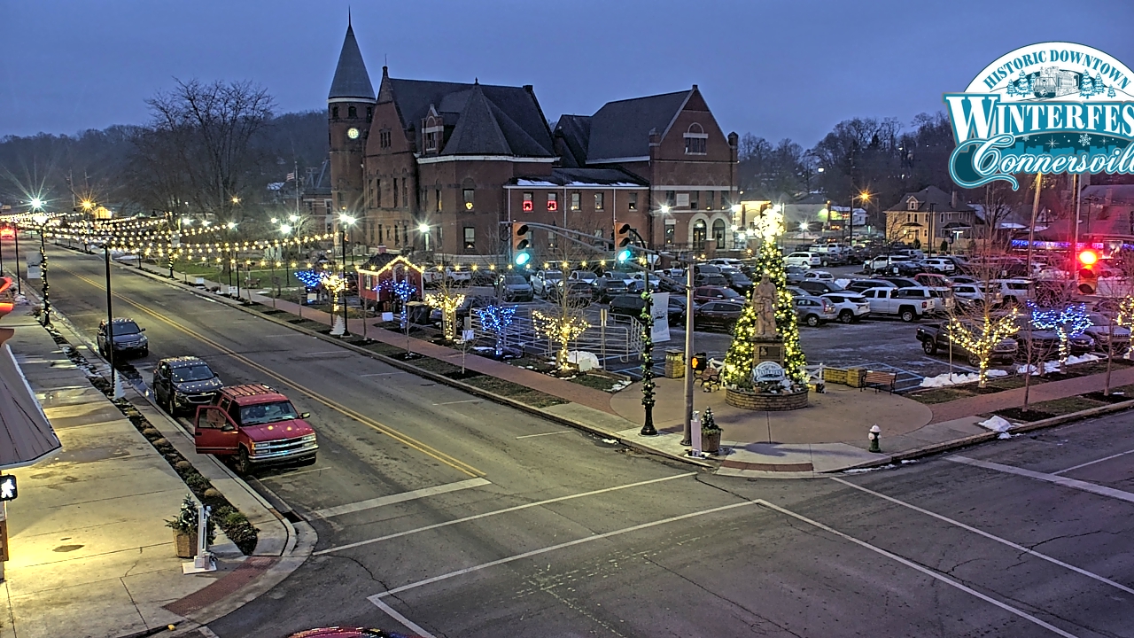 Thumbnail for current weather camera view from City of Connersville in Connersville, Indiana