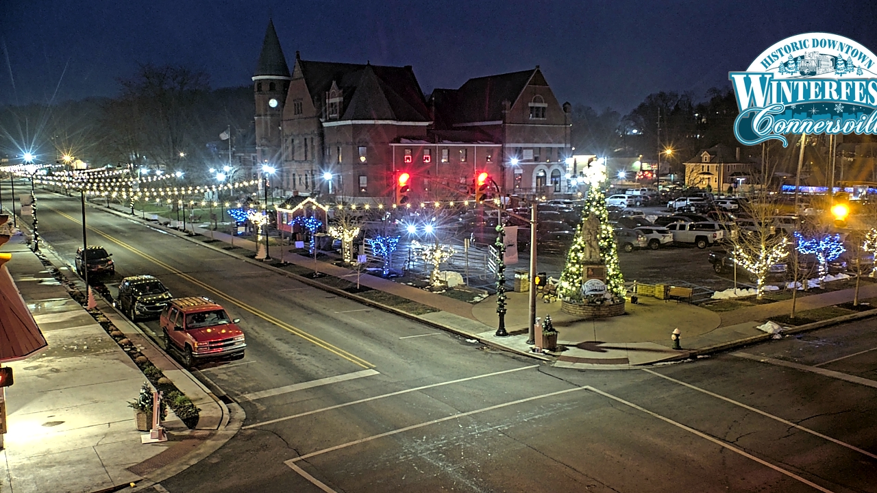 Thumbnail for current weather camera view from City of Connersville in Connersville, Indiana