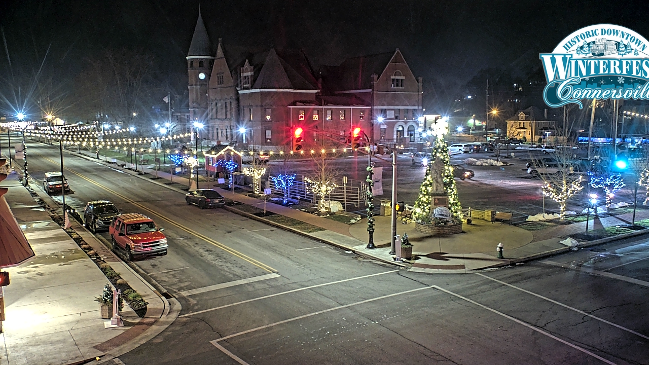 Thumbnail for current weather camera view from City of Connersville in Connersville, Indiana
