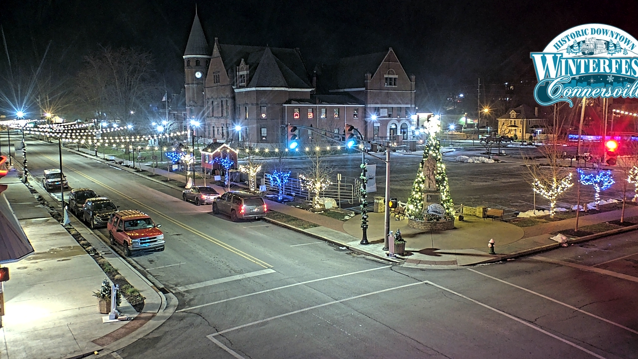 Thumbnail for current weather camera view from City of Connersville in Connersville, Indiana