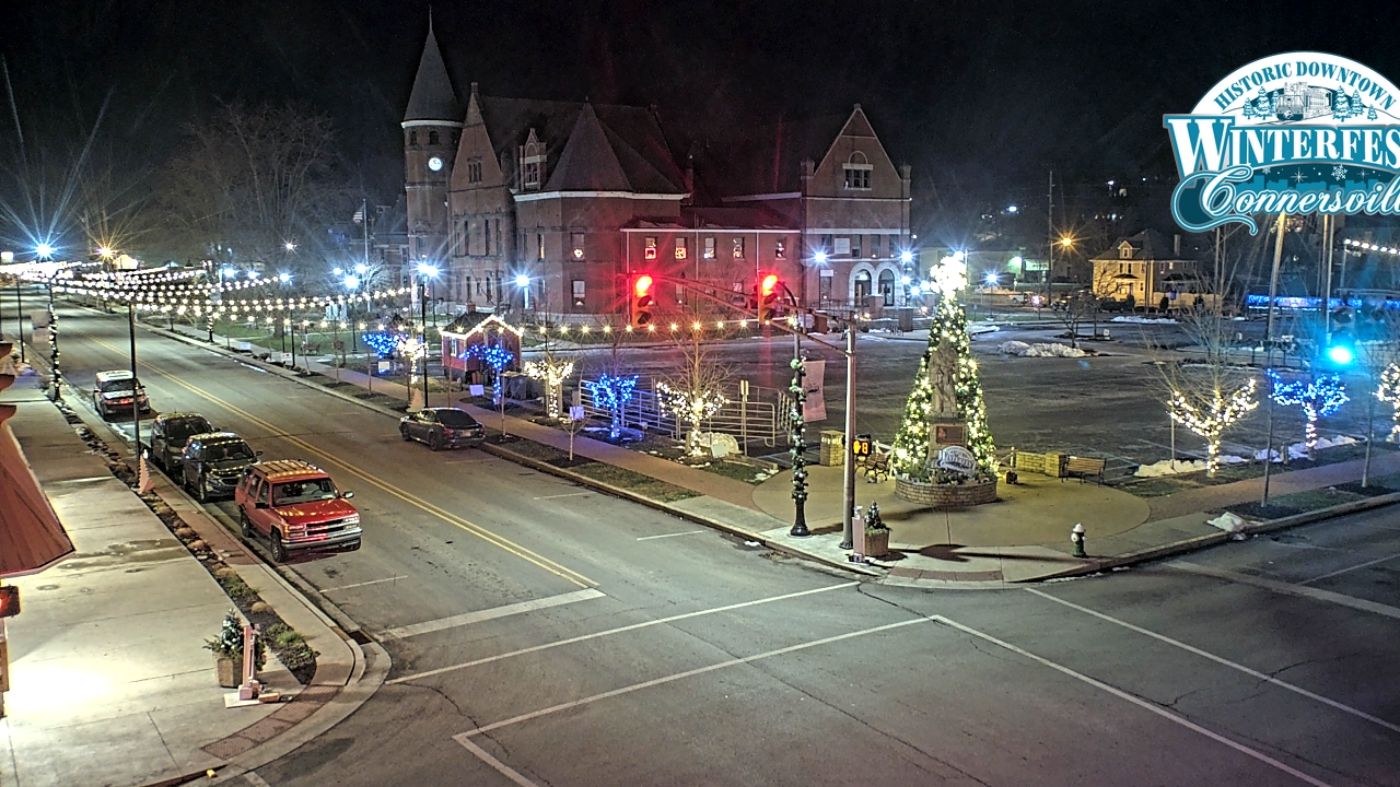 Thumbnail for current weather camera view from City of Connersville in Connersville, Indiana