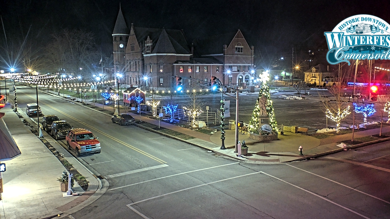 Thumbnail for current weather camera view from City of Connersville in Connersville, Indiana