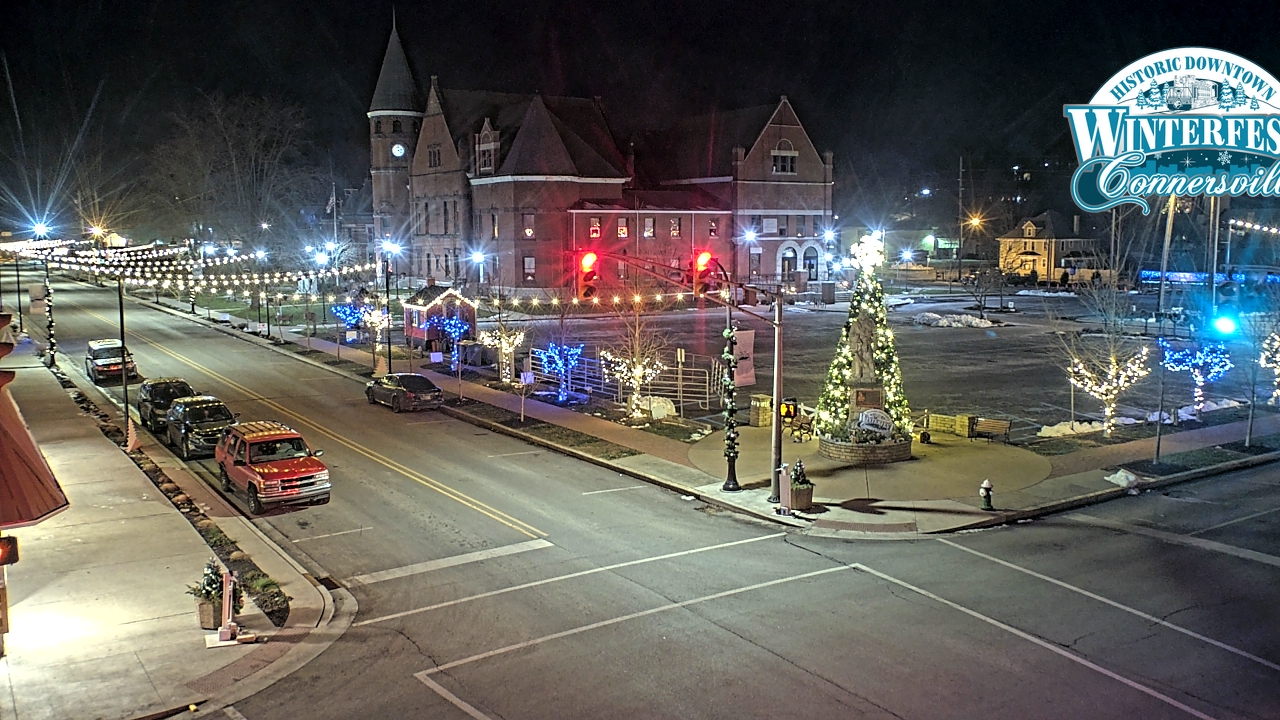 Thumbnail for current weather camera view from City of Connersville in Connersville, Indiana