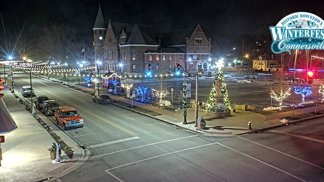 Thumbnail for current weather camera view from City of Connersville in Connersville, Indiana