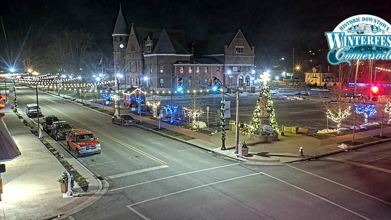 Thumbnail for current weather camera view from City of Connersville in Connersville, Indiana