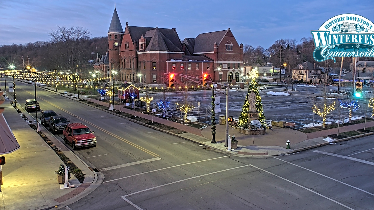 Thumbnail for current weather camera view from City of Connersville in Connersville, Indiana
