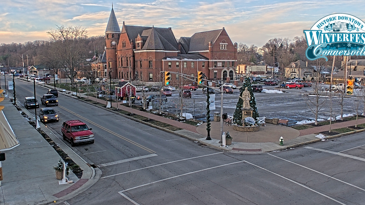 Thumbnail for current weather camera view from City of Connersville in Connersville, Indiana