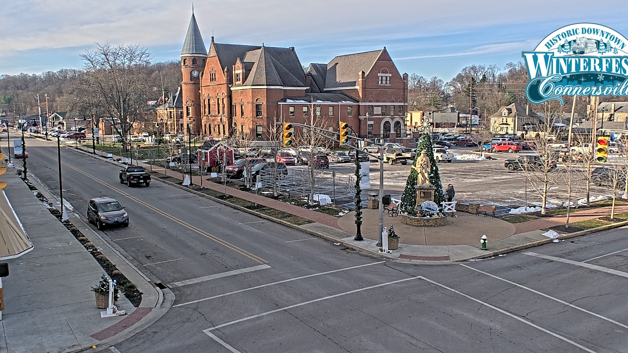 Thumbnail for current weather camera view from City of Connersville in Connersville, Indiana