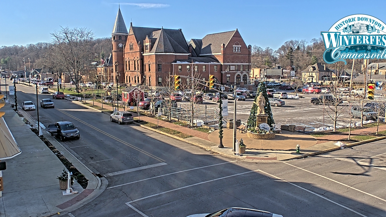 Thumbnail for current weather camera view from City of Connersville in Connersville, Indiana