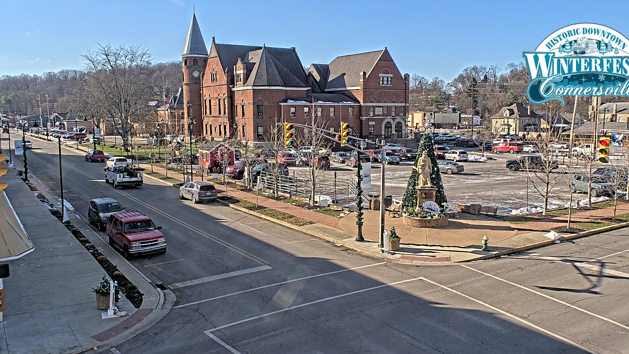 Thumbnail for current weather camera view from City of Connersville in Connersville, Indiana