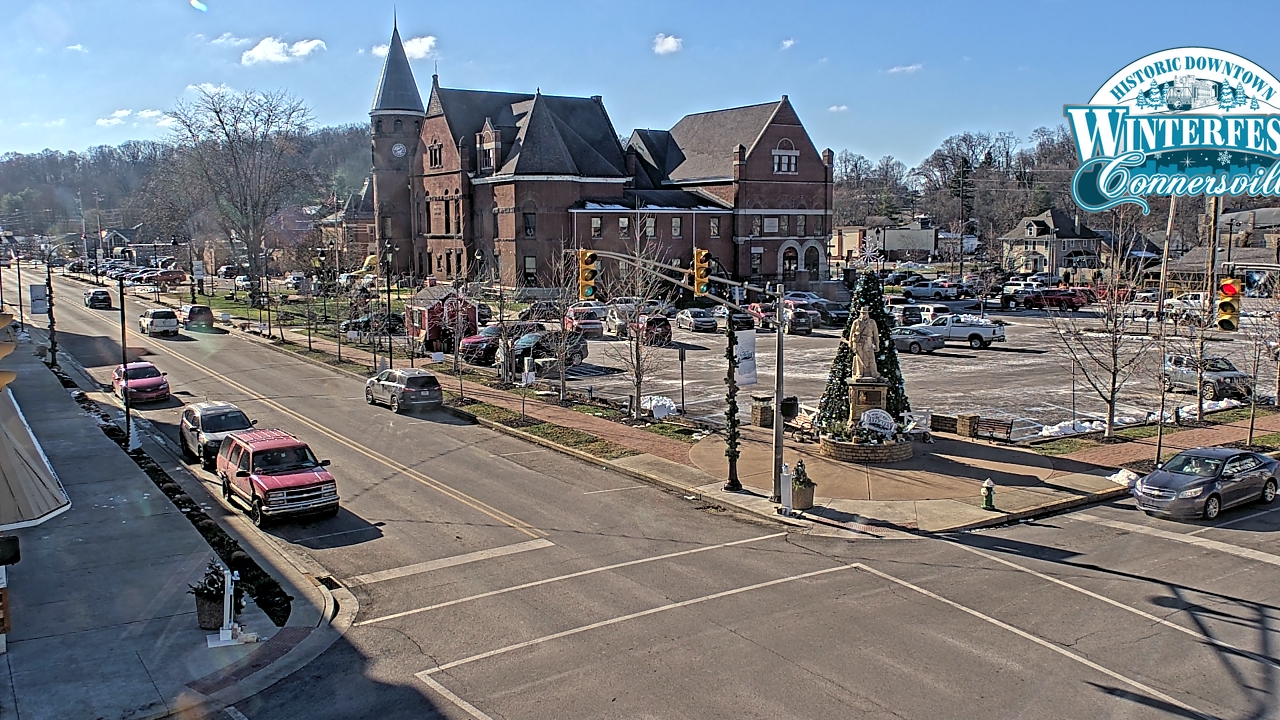 Thumbnail for current weather camera view from City of Connersville in Connersville, Indiana