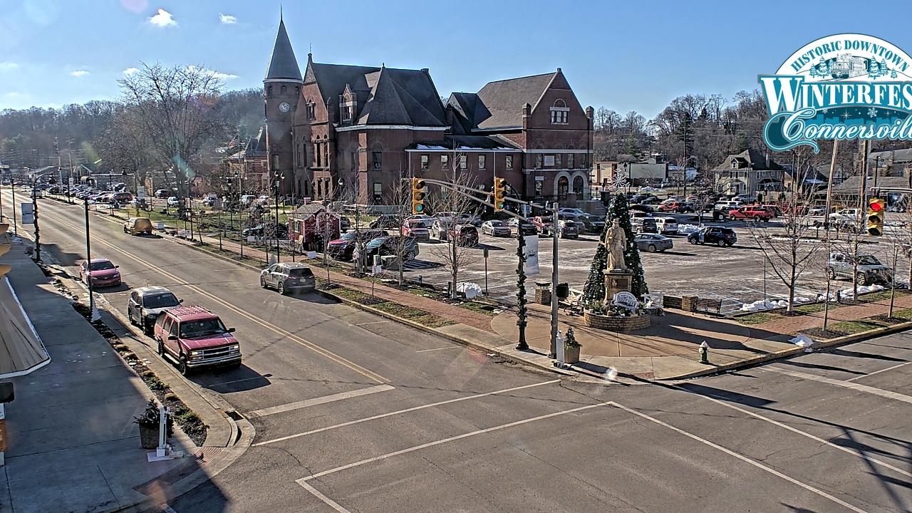 Thumbnail for current weather camera view from City of Connersville in Connersville, Indiana