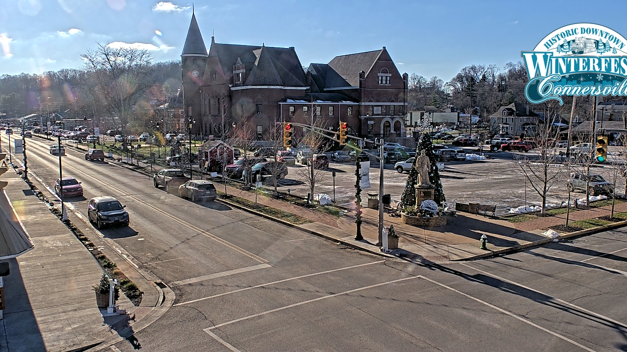 Thumbnail for current weather camera view from City of Connersville in Connersville, Indiana