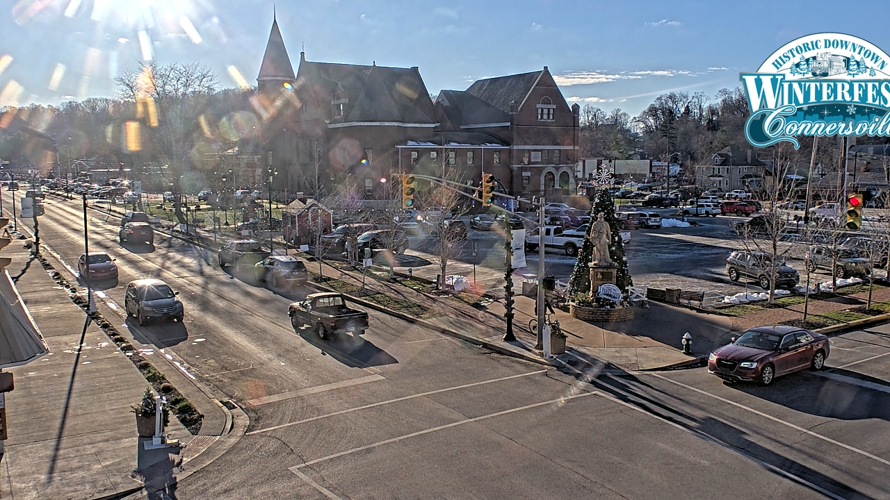 Thumbnail for current weather camera view from City of Connersville in Connersville, Indiana