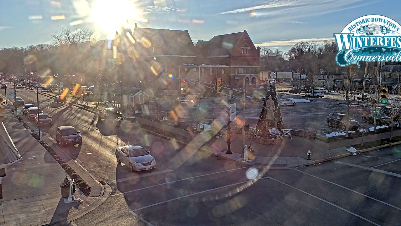 Thumbnail for current weather camera view from City of Connersville in Connersville, Indiana