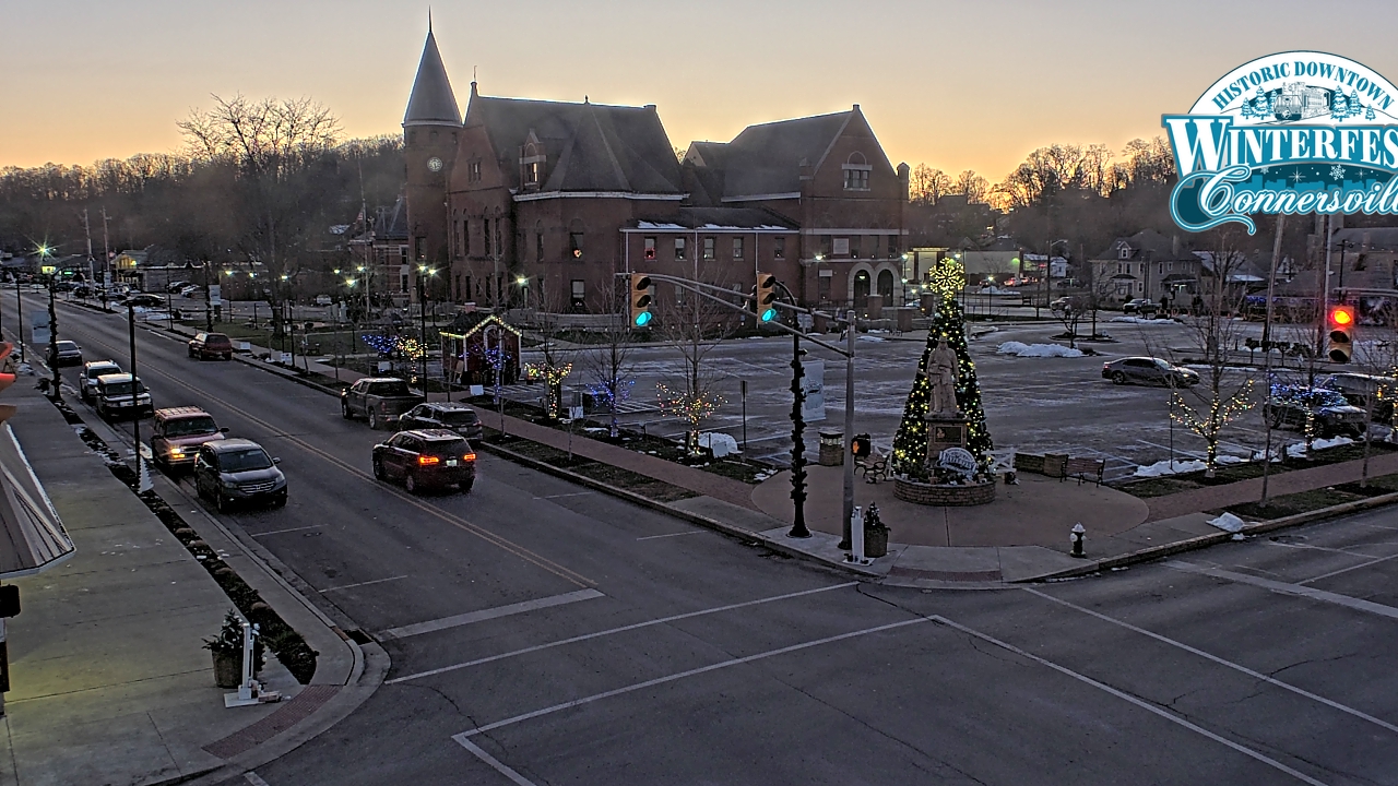 Thumbnail for current weather camera view from City of Connersville in Connersville, Indiana