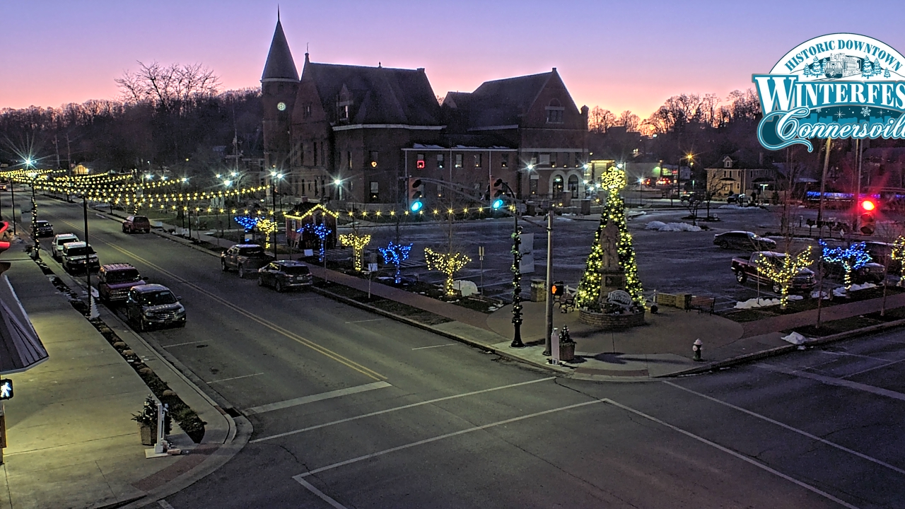 Thumbnail for current weather camera view from City of Connersville in Connersville, Indiana