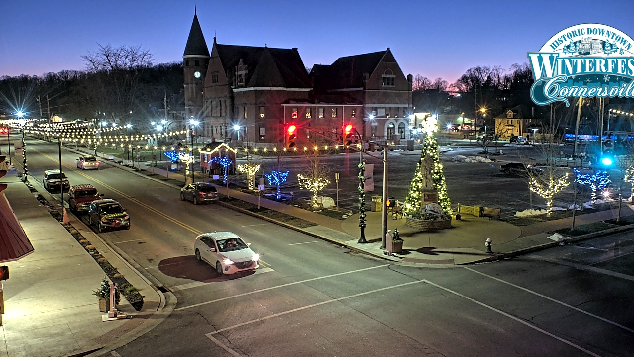 Thumbnail for current weather camera view from City of Connersville in Connersville, Indiana