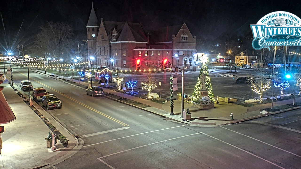 Thumbnail for current weather camera view from City of Connersville in Connersville, Indiana