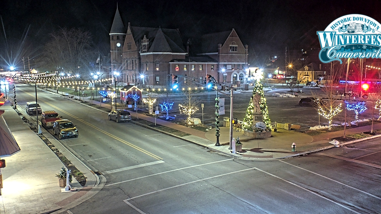 Thumbnail for current weather camera view from City of Connersville in Connersville, Indiana
