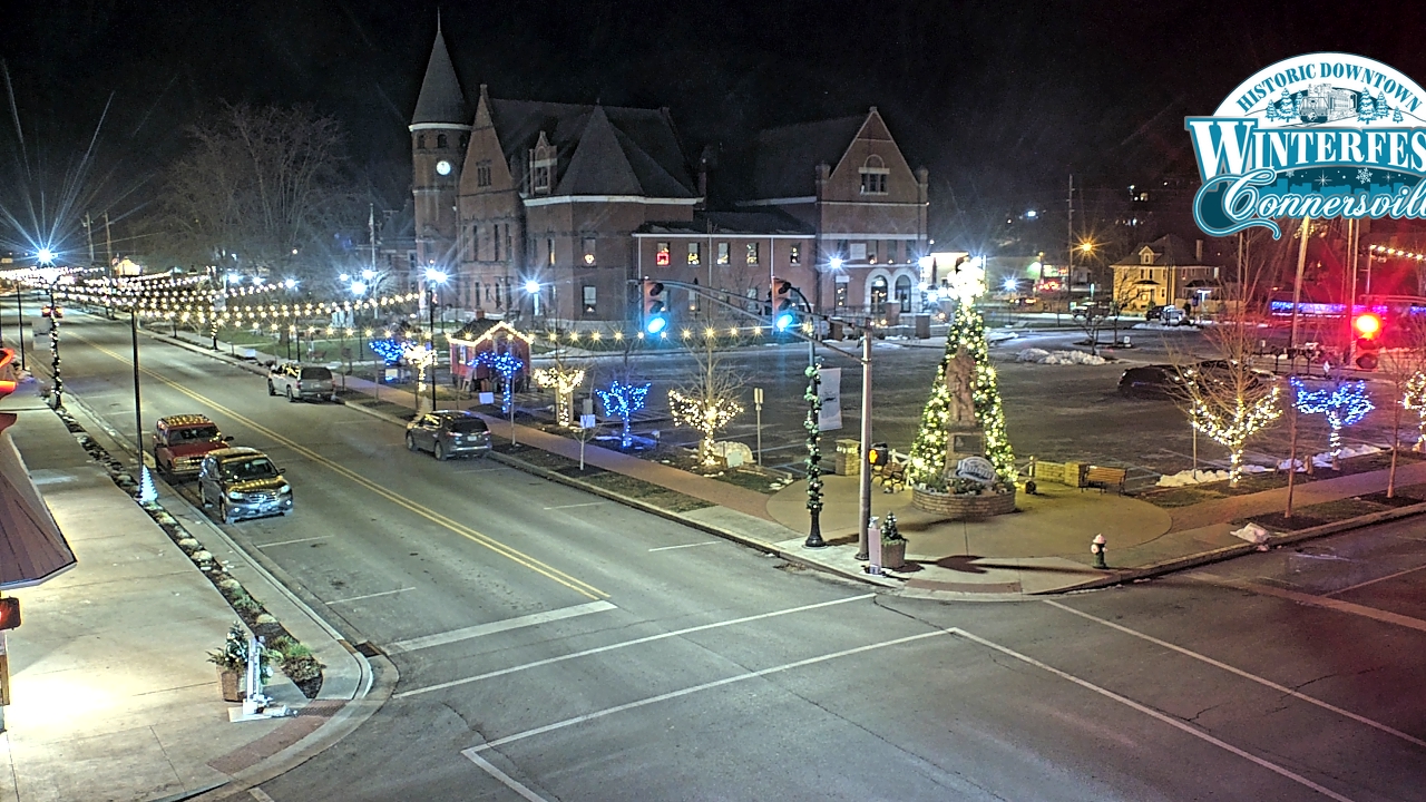 Thumbnail for current weather camera view from City of Connersville in Connersville, Indiana