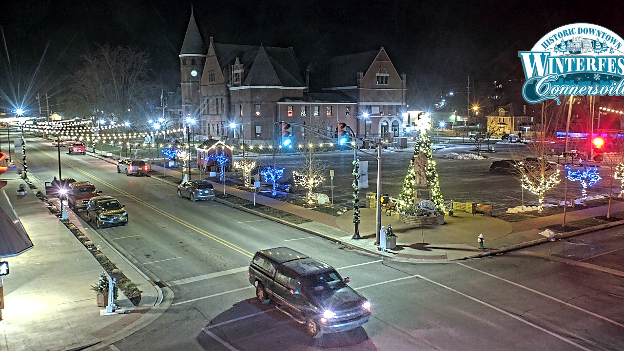 Thumbnail for current weather camera view from City of Connersville in Connersville, Indiana