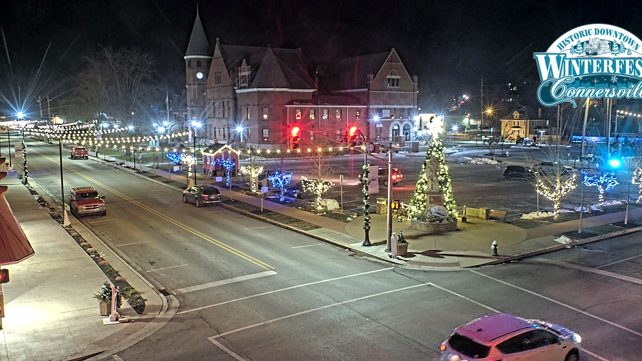 Thumbnail for current weather camera view from City of Connersville in Connersville, Indiana
