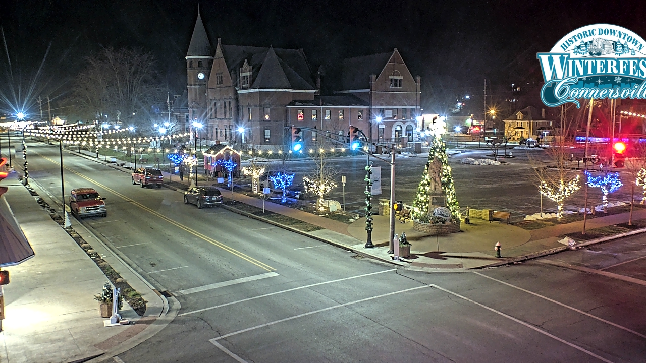 Thumbnail for current weather camera view from City of Connersville in Connersville, Indiana