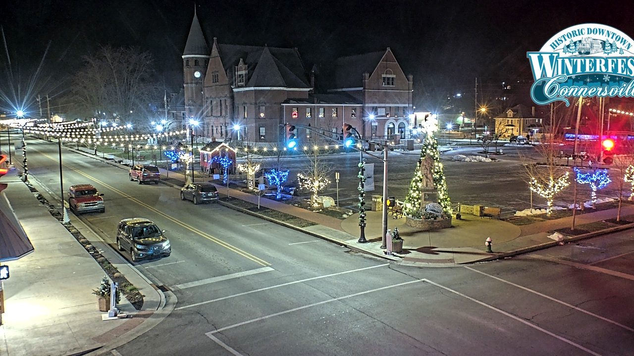 Thumbnail for current weather camera view from City of Connersville in Connersville, Indiana