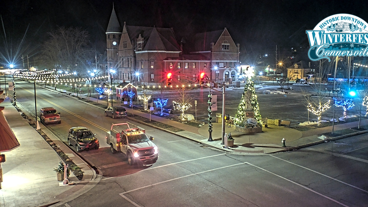 Thumbnail for current weather camera view from City of Connersville in Connersville, Indiana