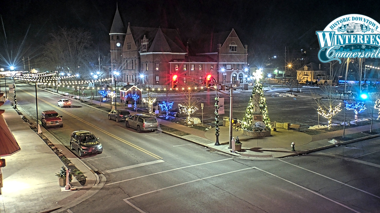 Thumbnail for current weather camera view from City of Connersville in Connersville, Indiana