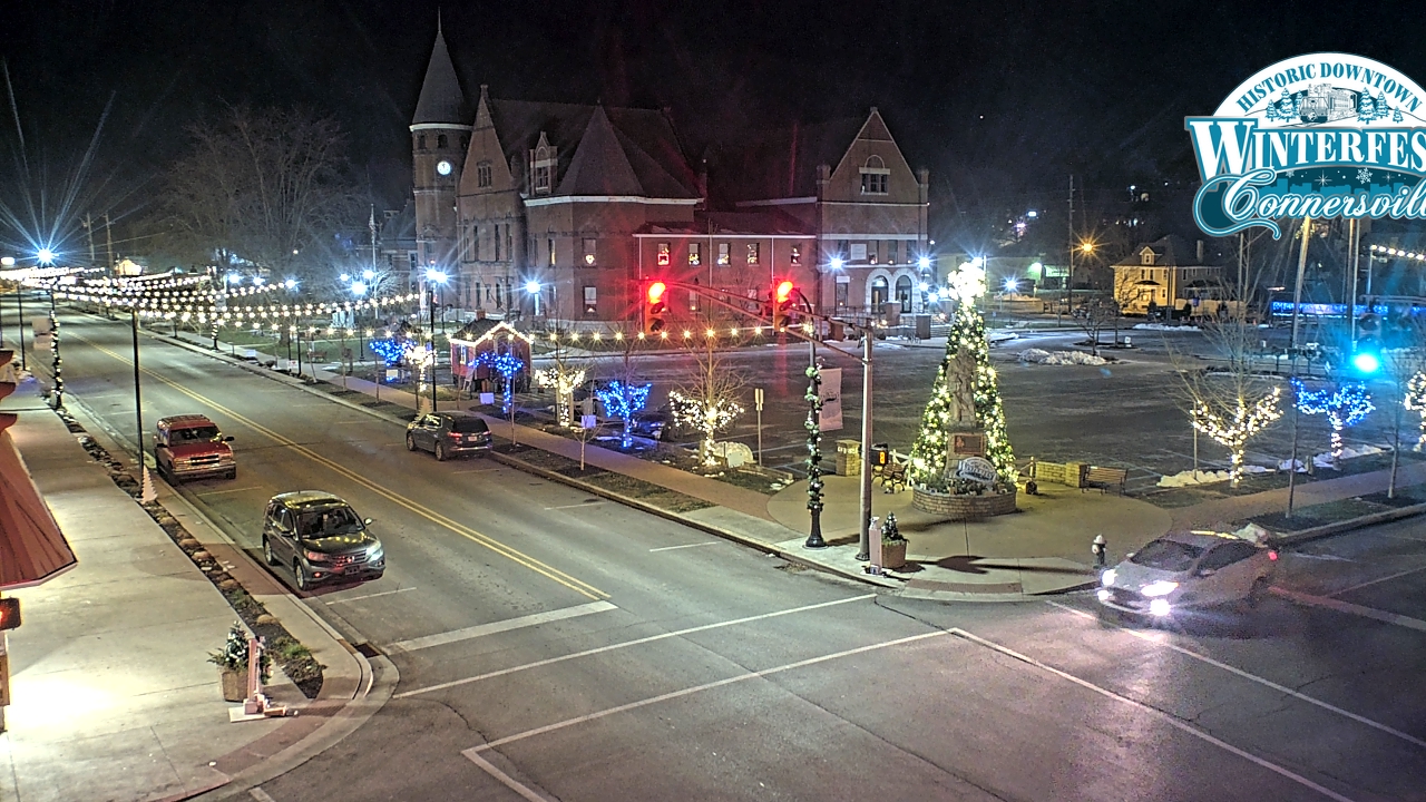 Thumbnail for current weather camera view from City of Connersville in Connersville, Indiana