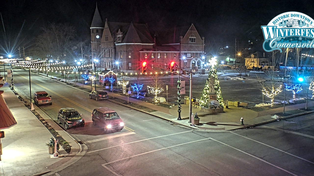 Thumbnail for current weather camera view from City of Connersville in Connersville, Indiana