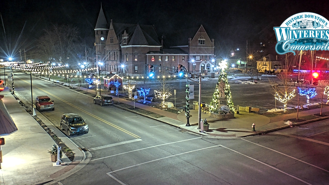 Thumbnail for current weather camera view from City of Connersville in Connersville, Indiana