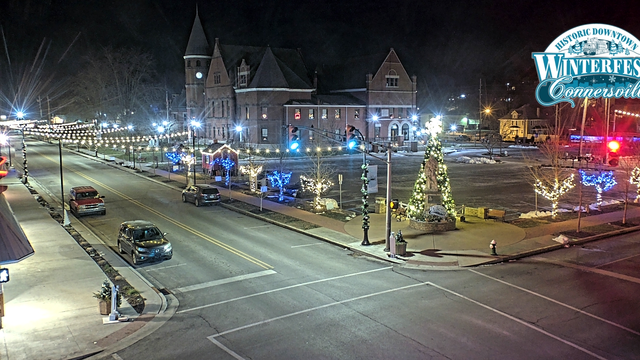Thumbnail for current weather camera view from City of Connersville in Connersville, Indiana