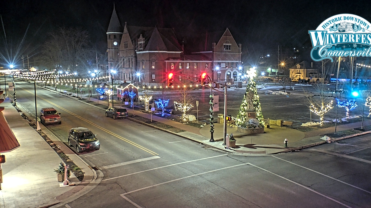 Thumbnail for current weather camera view from City of Connersville in Connersville, Indiana