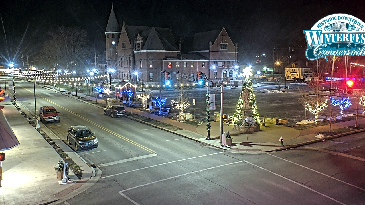 Thumbnail for current weather camera view from City of Connersville in Connersville, Indiana