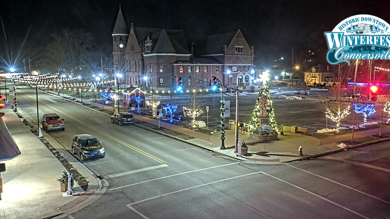 Thumbnail for current weather camera view from City of Connersville in Connersville, Indiana
